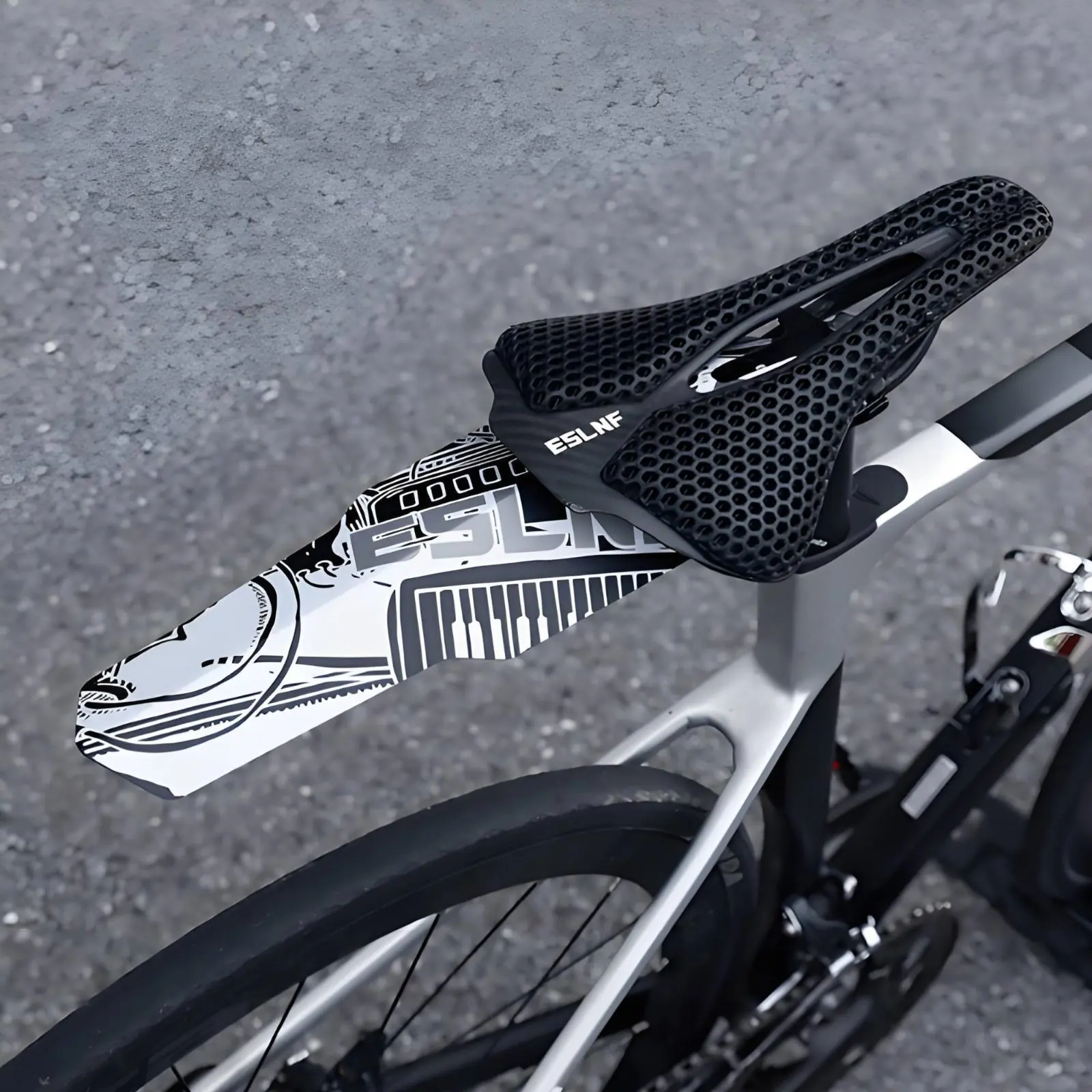 シートポストマッドガード-ポータブルサドルマッドガード-クイックリリースバイクマッドガード-柔軟な前後二輪車用フェンダー-長持ちする耐久性のあるマッドガード