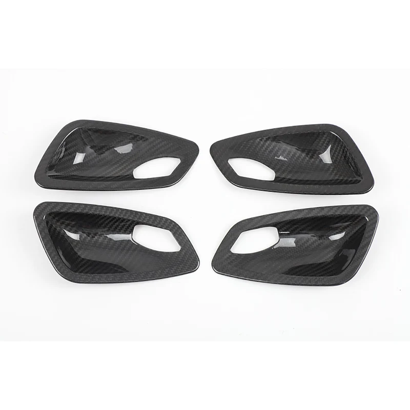 

Real Carbon Fiber Interior Door Handle Bowl Trim Cover Fit for BMW E90 3 Series 2005 2006 2007 2008 2009 2010 2011 2012