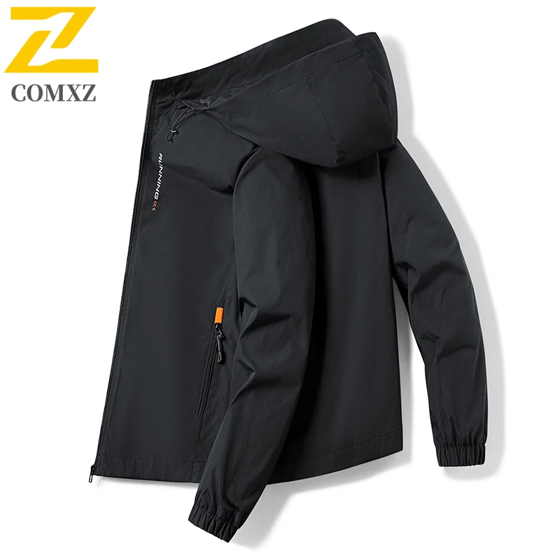 Hiking Stormcoat Jacket Men's Autumn Waterproof Windproof Windbreaker Men Outdoor Camping Hunting Running Fishing Sports Coat