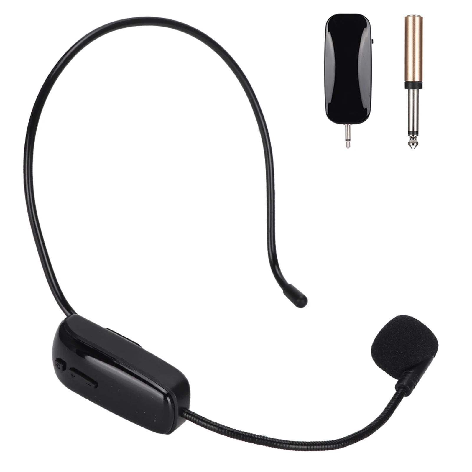 Microfono wireless Cuffia Microfono wireless Microfono Suono chiaro Segnale stabile Leggero per guida turistica di riunioni di insegnamento in ufficio