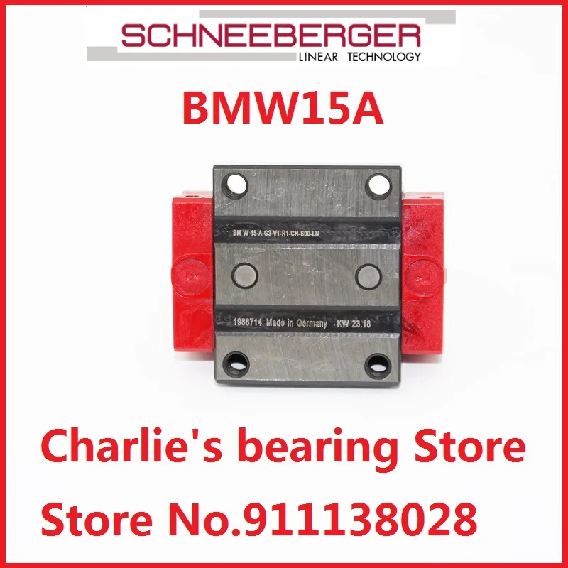 

1 шт. 100% новый оригинальный блок SCHNEEBERGER Ball-MONORAIL BMW15A (BMA15)