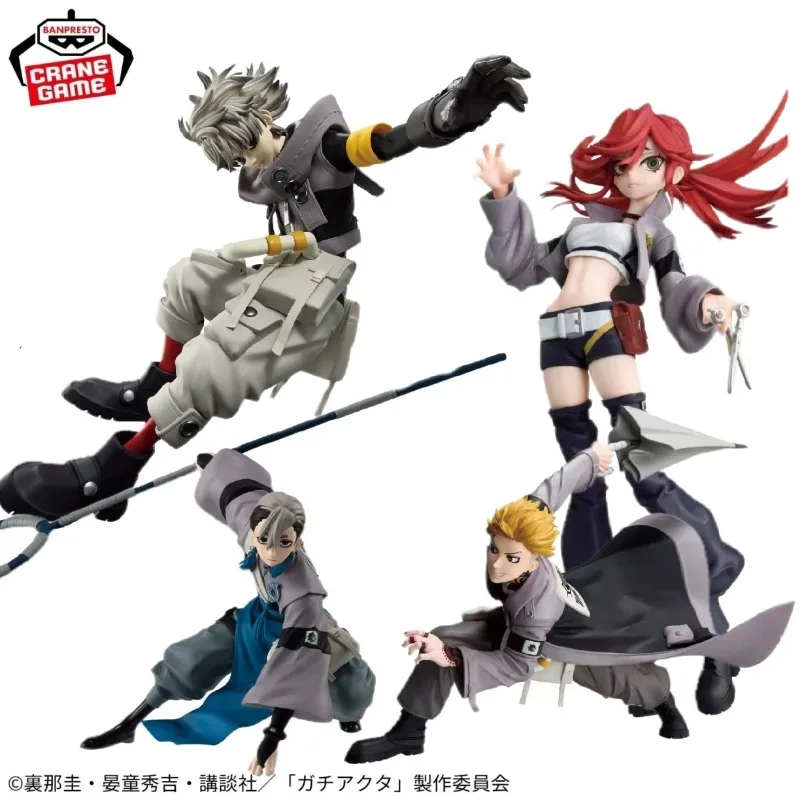 

In Stock Bandai BANPRESTO VIBRATION STARS Gachiakuta Lude Shuabrek Zanka Nijiku Riyou Enjin Anime Figure Toys Collectible Model
