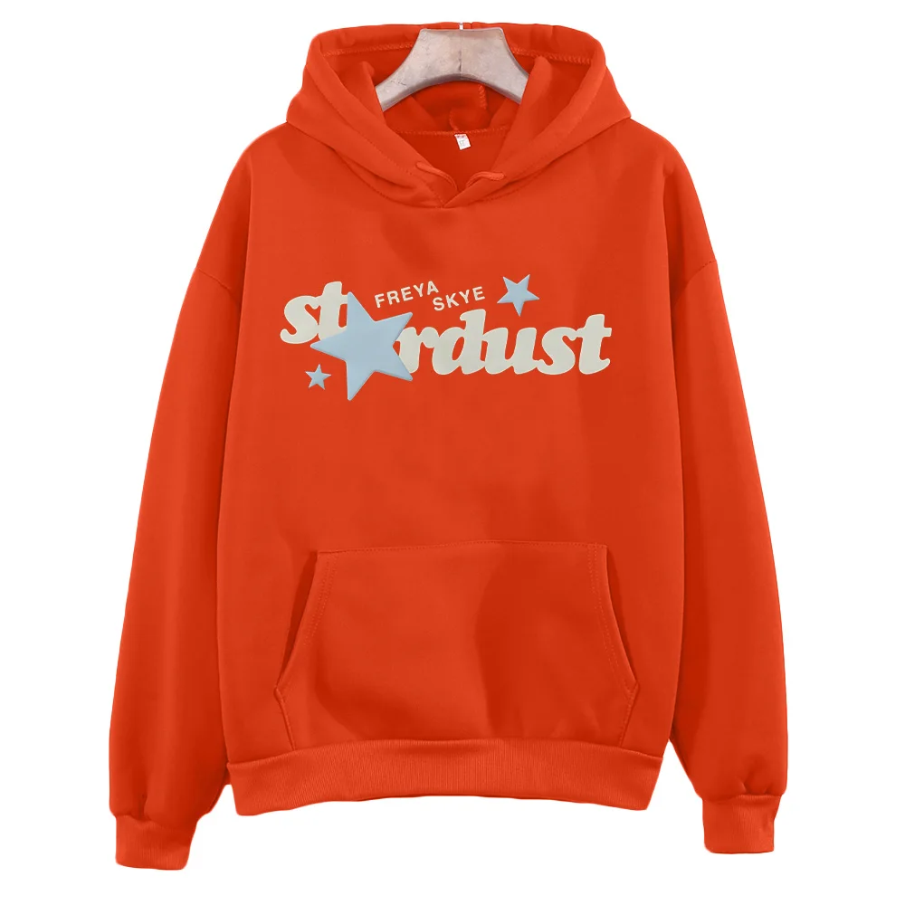 Freya Skye Stardust Hoodie für Männer und Frauen, Neuer Langarm-Pullover, Herbst-Winter-Mode, Lässige Kleidung, Lockerer High-Street-Pullover – Detail 9