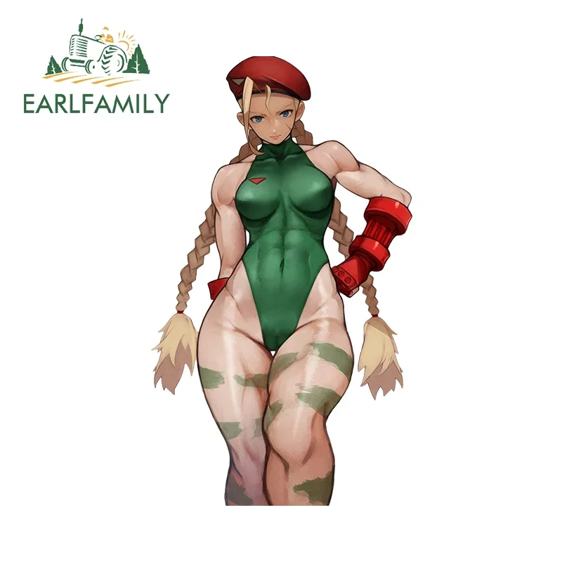 EARLFAMILY 13 سنتيمتر X 7.5 سنتيمتر ل Decapre مثير ملصقات السيارات انسداد خدش الشارات مقاوم للماء الكتابة على الجدران الوفير ديكور الكمبيوتر المحمول لطيف