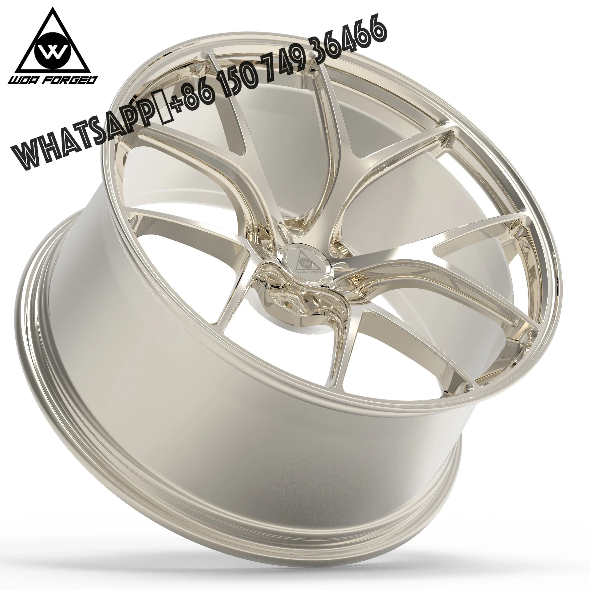

Forged Wheels Lightweight Rid Fir Rims Customized Polished Frozen Gold 17 18 19 20 21 22 Inch for Toyota Civic BMW 3 Series E90