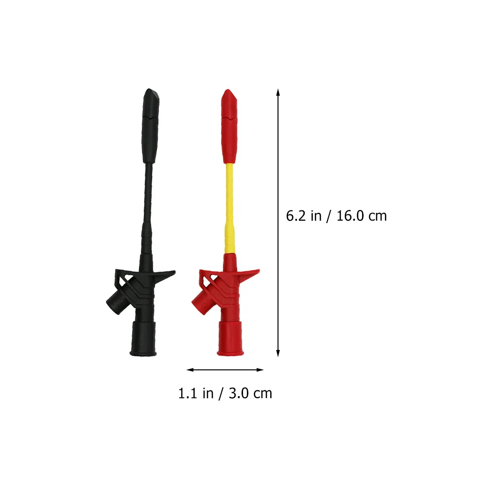 Testeur de Circuit, Clip de perçage d'isolation, sondes de Test multimètre, outil de Diagnostic automobile, accessoires de plomb de Test 2 pièces
