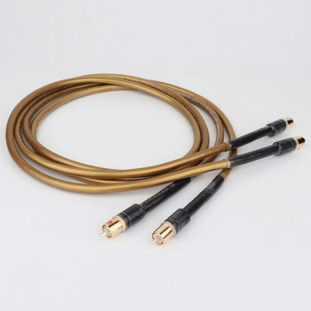 1 para Cardas 5C kabel Audio hifi kabel sygnałowy Audio RCA