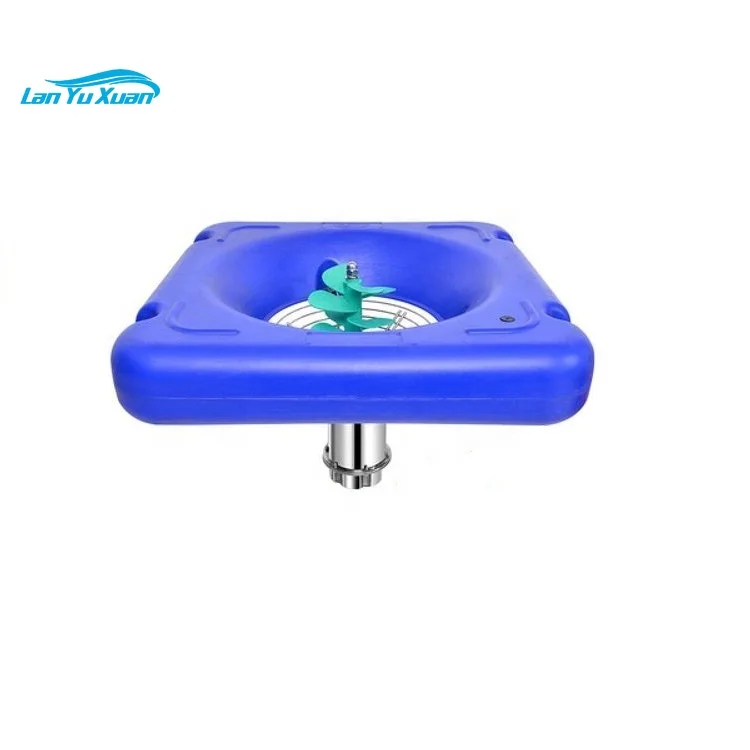 Stainless steel solar aerator fish pond surge wave aerator