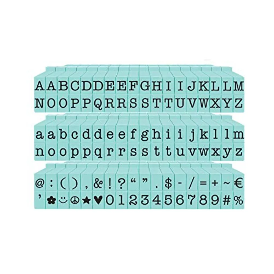

Contact USA Small 108 Piece American Typewriter PEGZ Bundle Planner Stamps