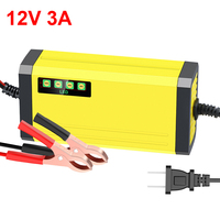 Car Battery Charger 220V Power Puls Repair Charger Moto Truck Battery Charger 12V 2A Wet Dry Lead Acid Battery LED Display