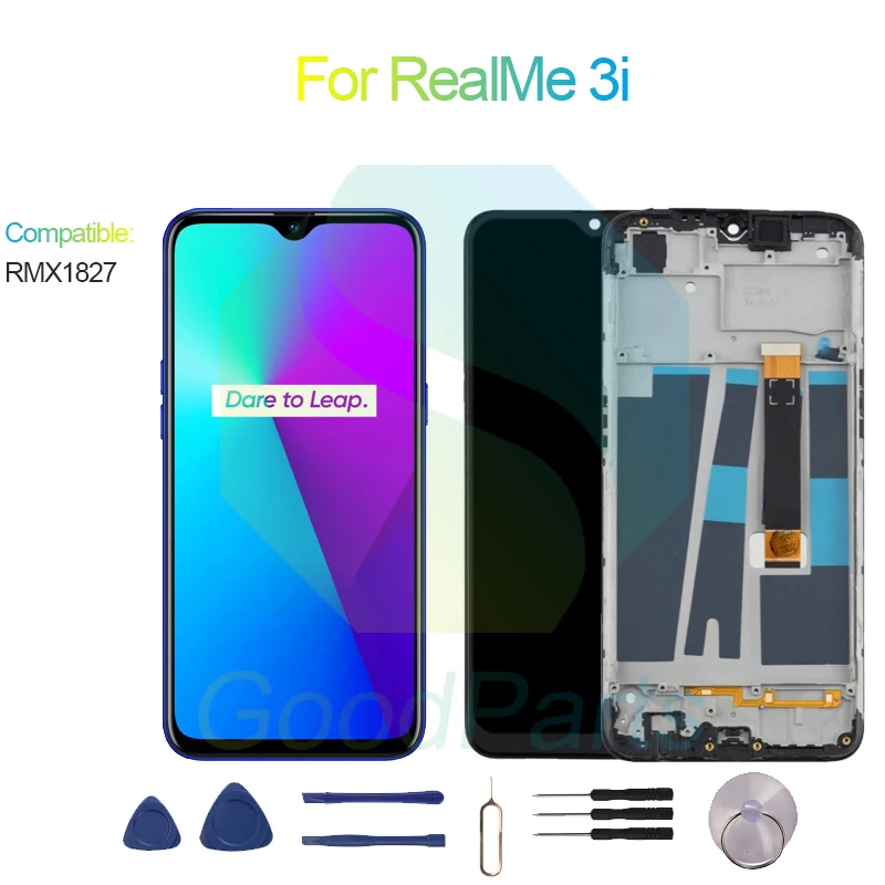 Сменный экран для RealMe 3i 1520*720 RMX1827 для RealMe 3i ЖК сенсорный дигитайзер