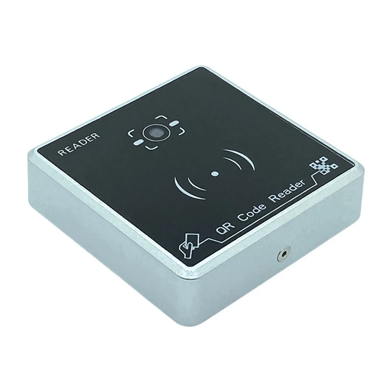 Durable QR Code Reader Access Control Device, RFID Card Reader Supports Wiegand 26/34/66BIT For CPU/IC/M1 Cards