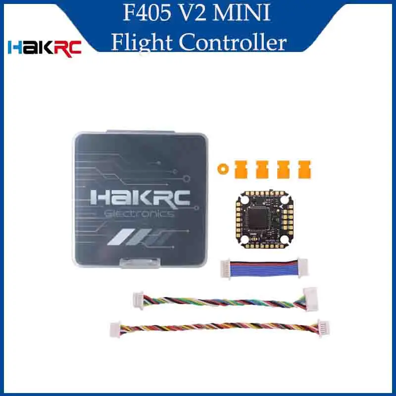 

HAKRC F405 V2 MINI Flight Controller ICM42688 With Barometer Gyroscope Dual BEC 5V/3A 9V/2.5A for FPV Racing Freestyle Drone RC