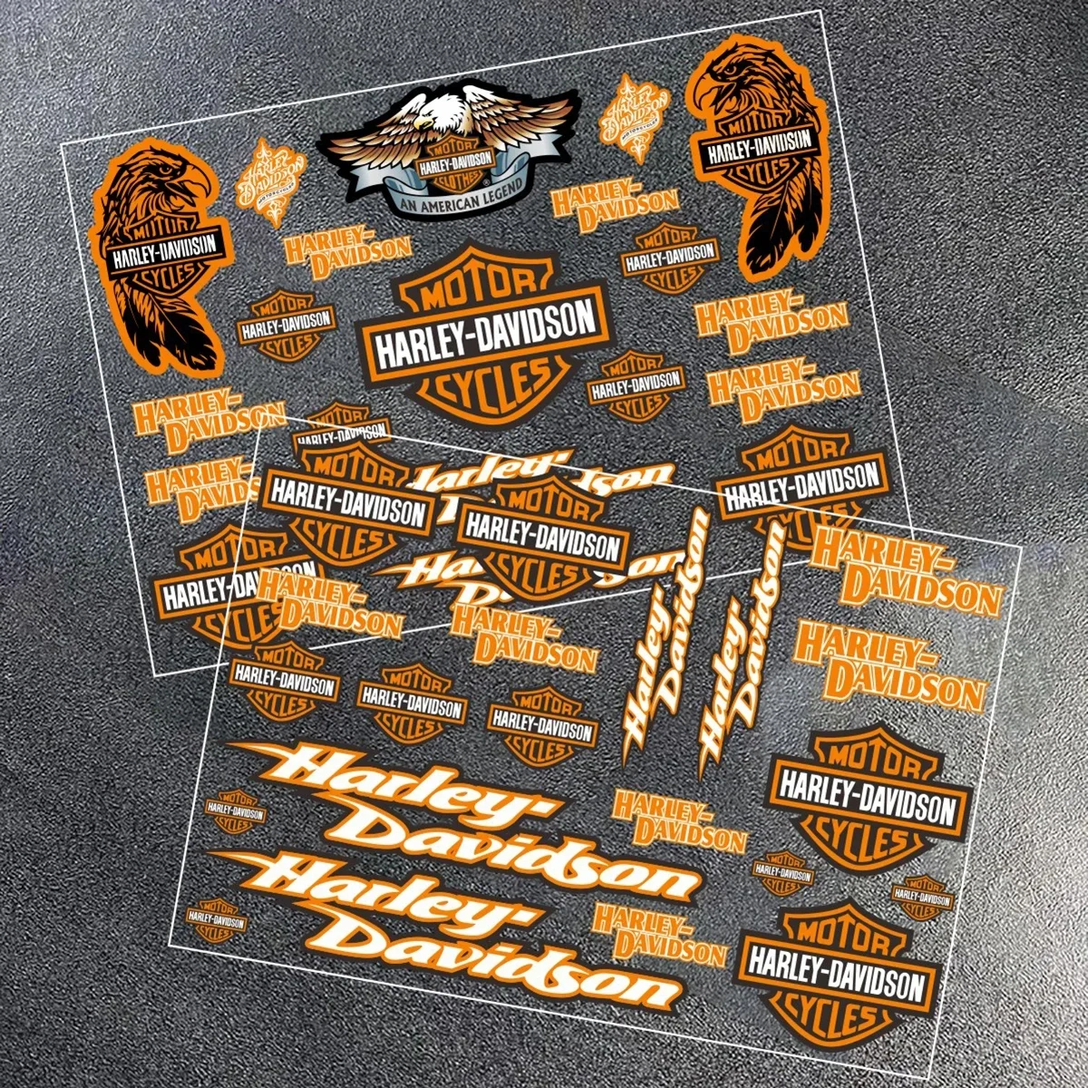 

For Harley Davidson Motorcycle Sticker Logo Helmet Tank Decal Vinyl Kit