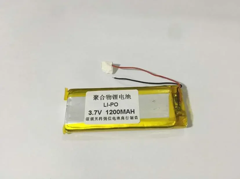 Nuova batteria ai polimeri di litio da 3,7 V a piena capacità 702667 1200 MAH GPS walkie talkie / attrezzatura / Mini