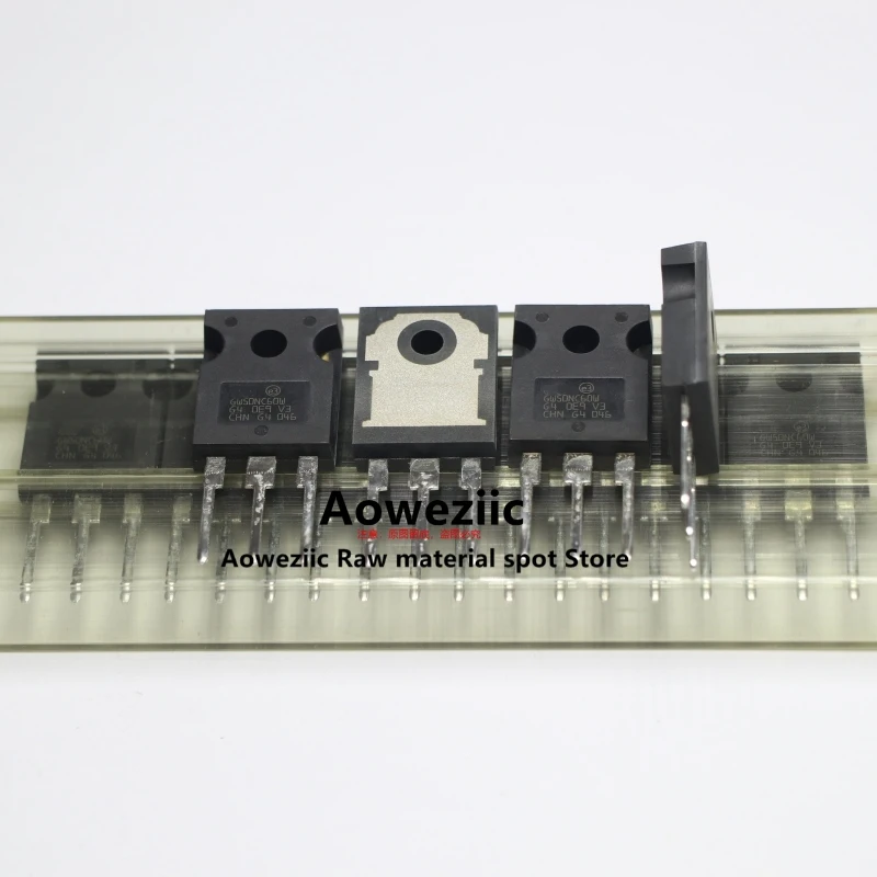 Imagem -02 - Aoweziic 100 Novo Importado Stgw50nc60w Original Gw50nc60w To247 Igbt Fet 55a 600v