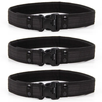 الجيش نمط القتالية أحزمة الإفراج السريع التكتيكية حزام أزياء الرجال العسكرية قماش حزام الصيد في الهواء الطلق المشي لمسافات طويلة أدوات 8 ألوان