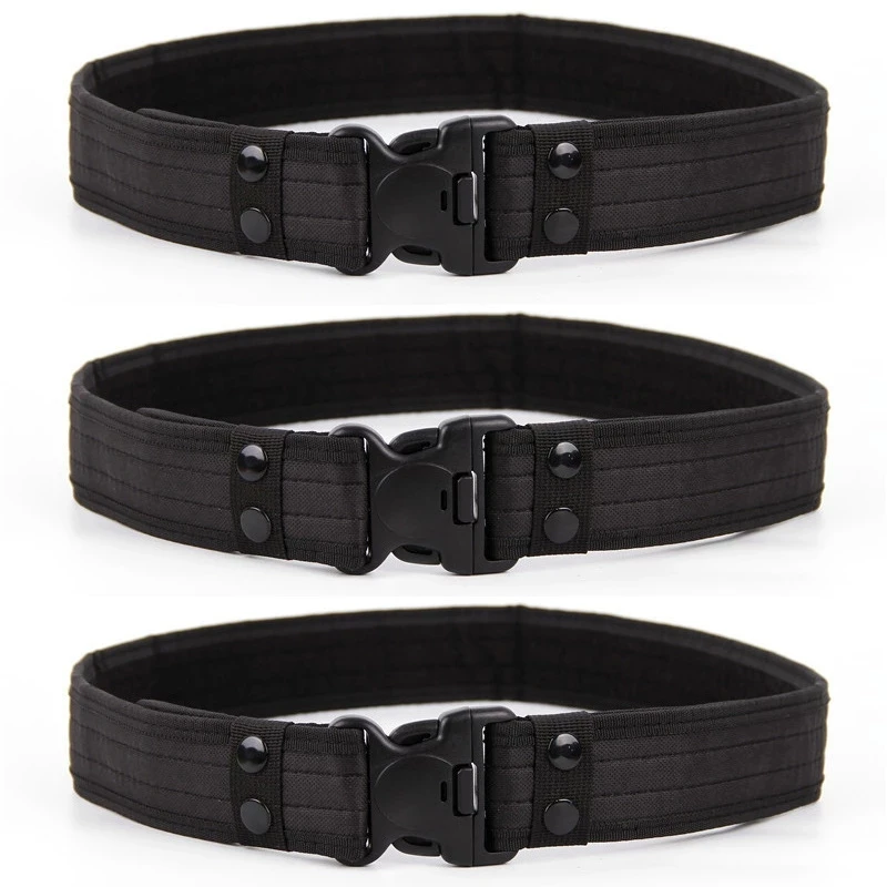 Pasy bojowe w stylu wojskowym Pasek taktyczny z mechanizmem szybkiego uwalniania Moda męska Wojskowy płócienny pas Outdoor Hunting Hiking Tools 8 kolorów