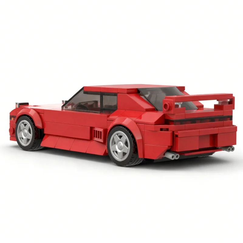 214-teiliges MOC-Auto Mitsubishi GTO Modellbausatz Weihnachtsgeschenke Architektur-Bausatz Spielzeug DIY Bildung Kreative Idee