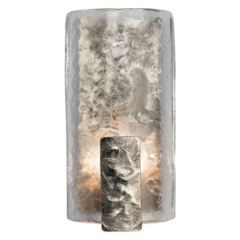 Vintage luxury designer glass wall lamp interior home decoration design wall lamp villa living room hotel project lighting