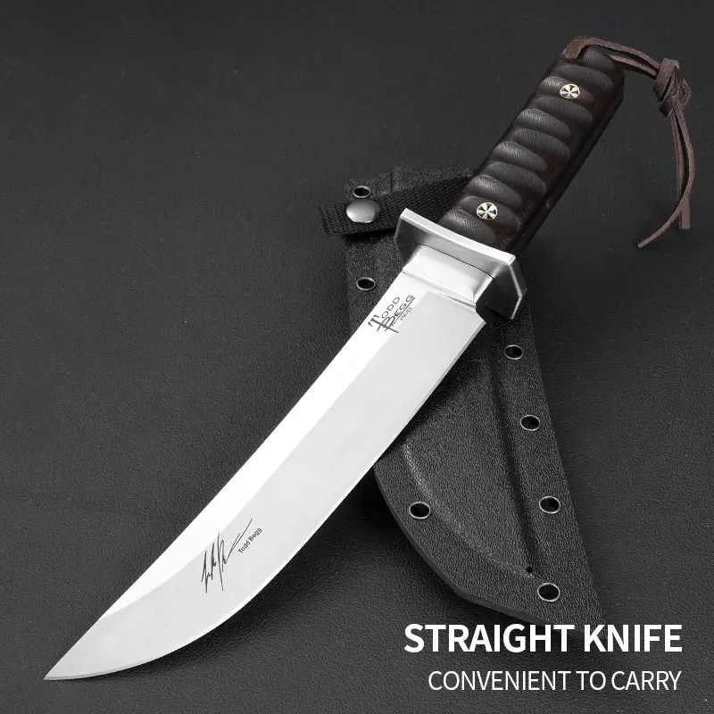 1PC Military Tactical Knife, EDC Fixed Blade,Self-Defense Knife, Stainless Steel Kitchen Utility Knife,Wilderness Survival Knife