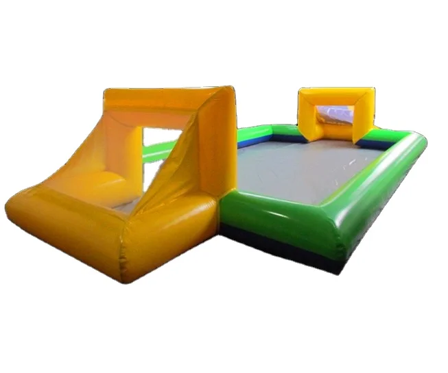 

Water Play Inflatable Soapy Soccer Stadium, air Tight sealed Inflatable Football Field for Salepromote sales