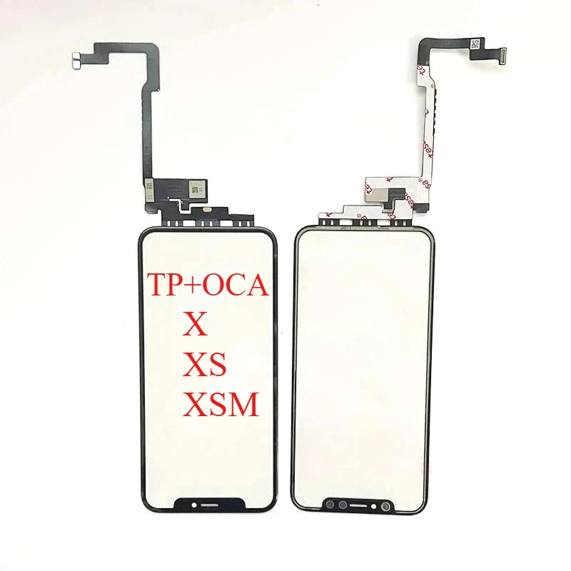 Long Flex Cable Glass With Touch Digitizer Screen With OCA For