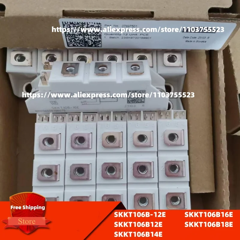 SKKT106B/12E, SKKT106B12E, SKKT106B14E, SKKT106B16E, SKKT106B18E original module