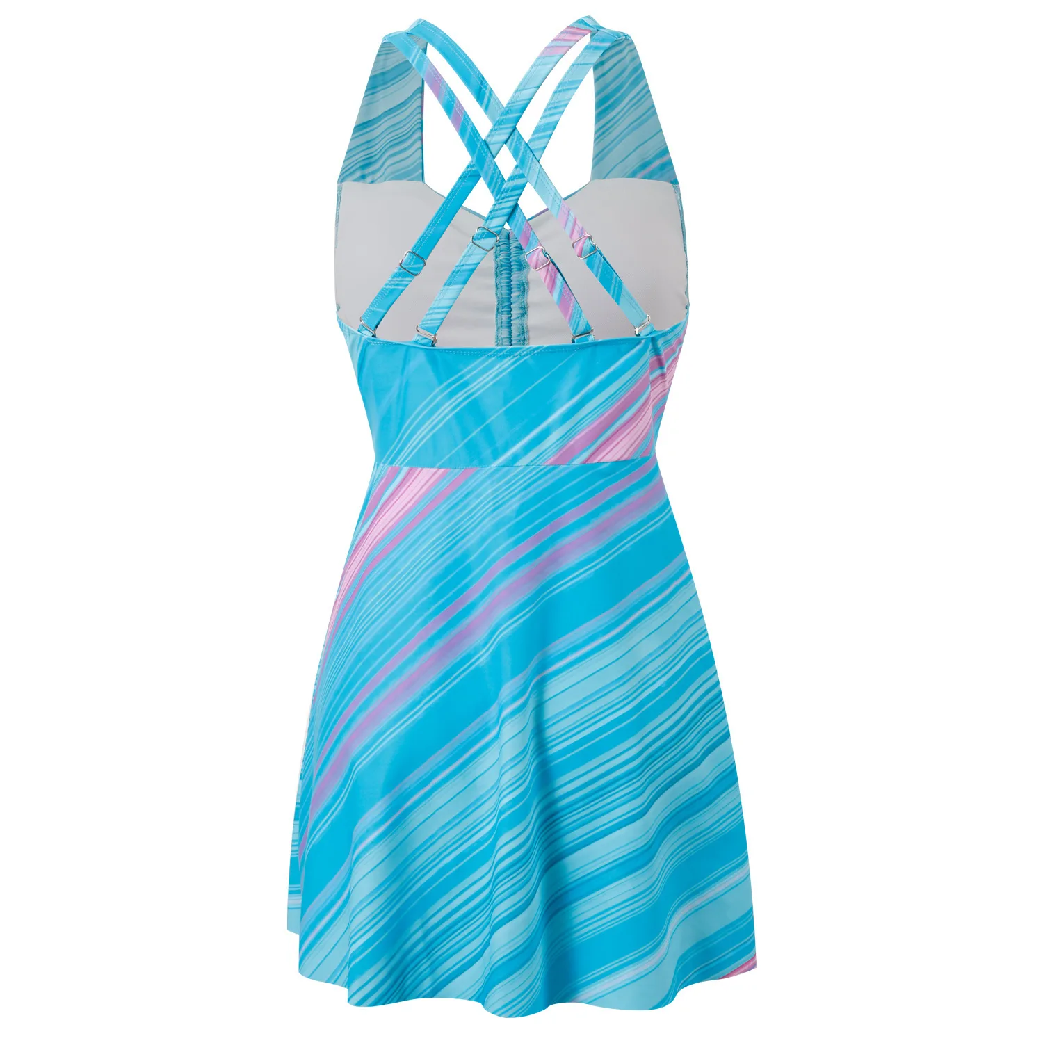 2025, neuer geteilter Badeanzug, flache Eckhose, schlanker und konservativer Badeanzug für Damen, Tankini