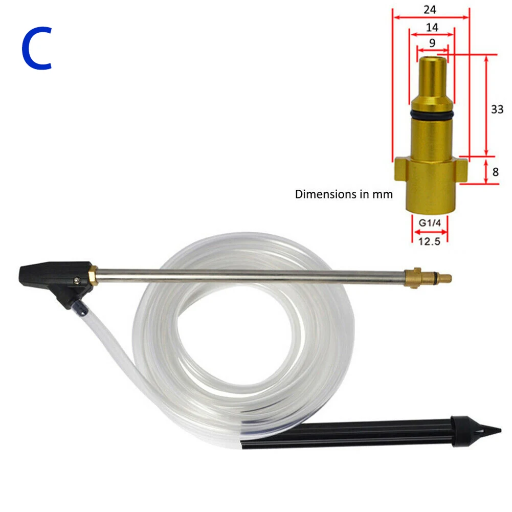 Robust Sand Wet Blasting Kit for Pressure Washers Effectively Remove Dirt and Paint with Easy Compatibility for Various Adapters