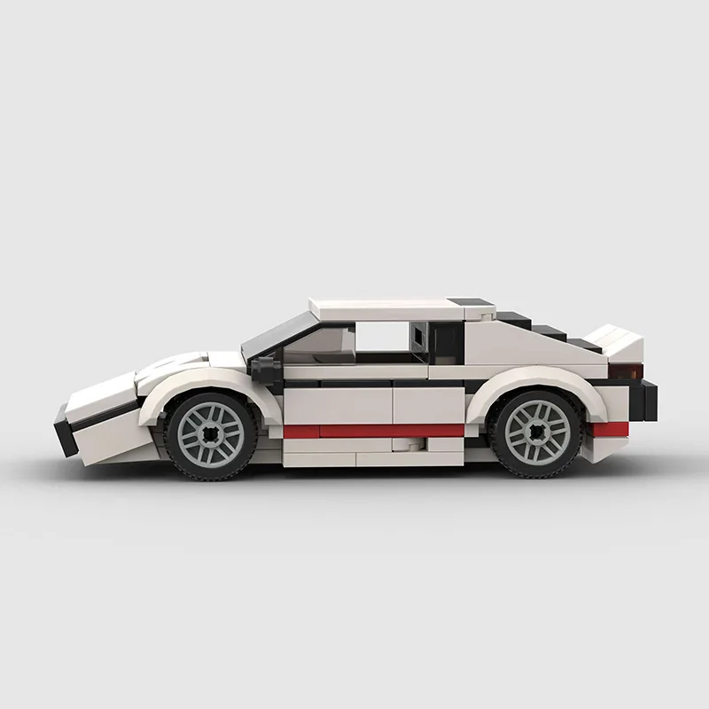 Cool racing sports car moc compatible Lego small particles children's toys DIY building block MOC puzzle technology wholesale