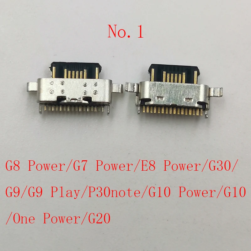 Conector de cargador USB para Motorola Moto, enchufe de puerto de carga Macro One, E8, G8, G9, G7, Power Play, G50, G10, G20, G30, G42, G62, G71,