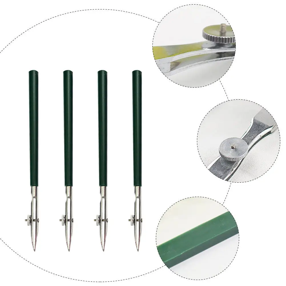 4Pcs Duckbill Drawing Pen Set High Precision Alloy Straight Line Tool for Ink Art Comics Border Drafting Ruling Fluid Pen