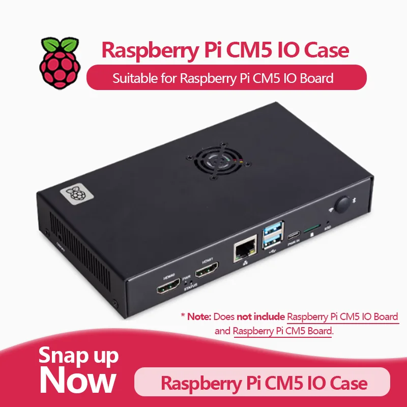 Official Raspberry Pi Compute Module 5 / CM5 series IO Case