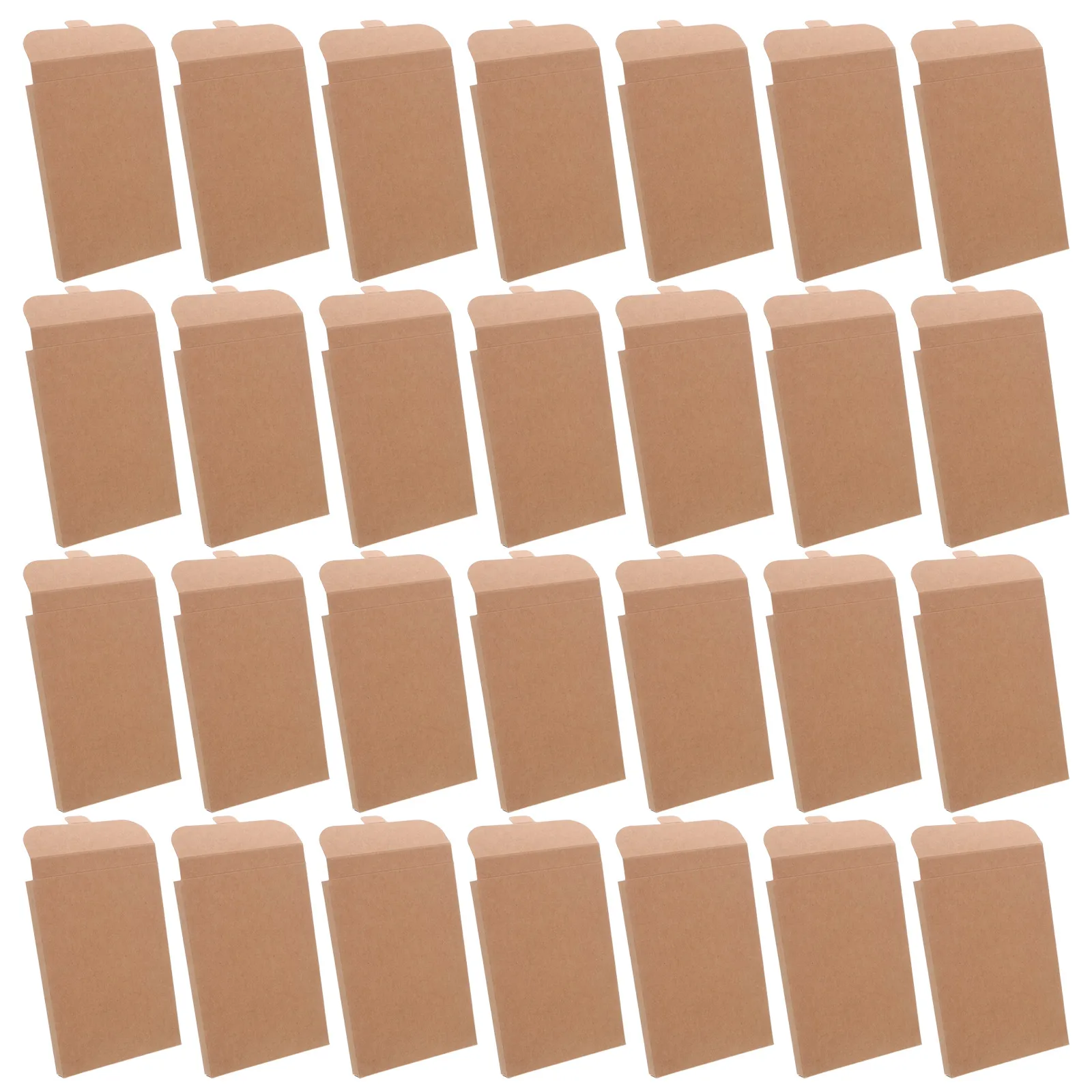 

50 Pcs Postcard Box Letter Envelopes Thicken Packaging Holder Craft Paper Blank Cards Greeting Storage Boxes Cash Savings
