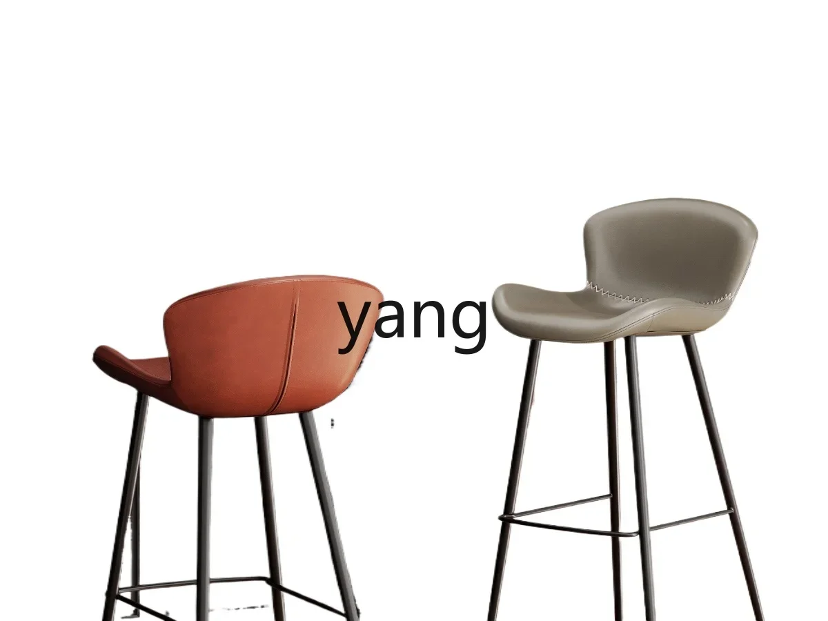 LT bar chair light luxury high chair back chair