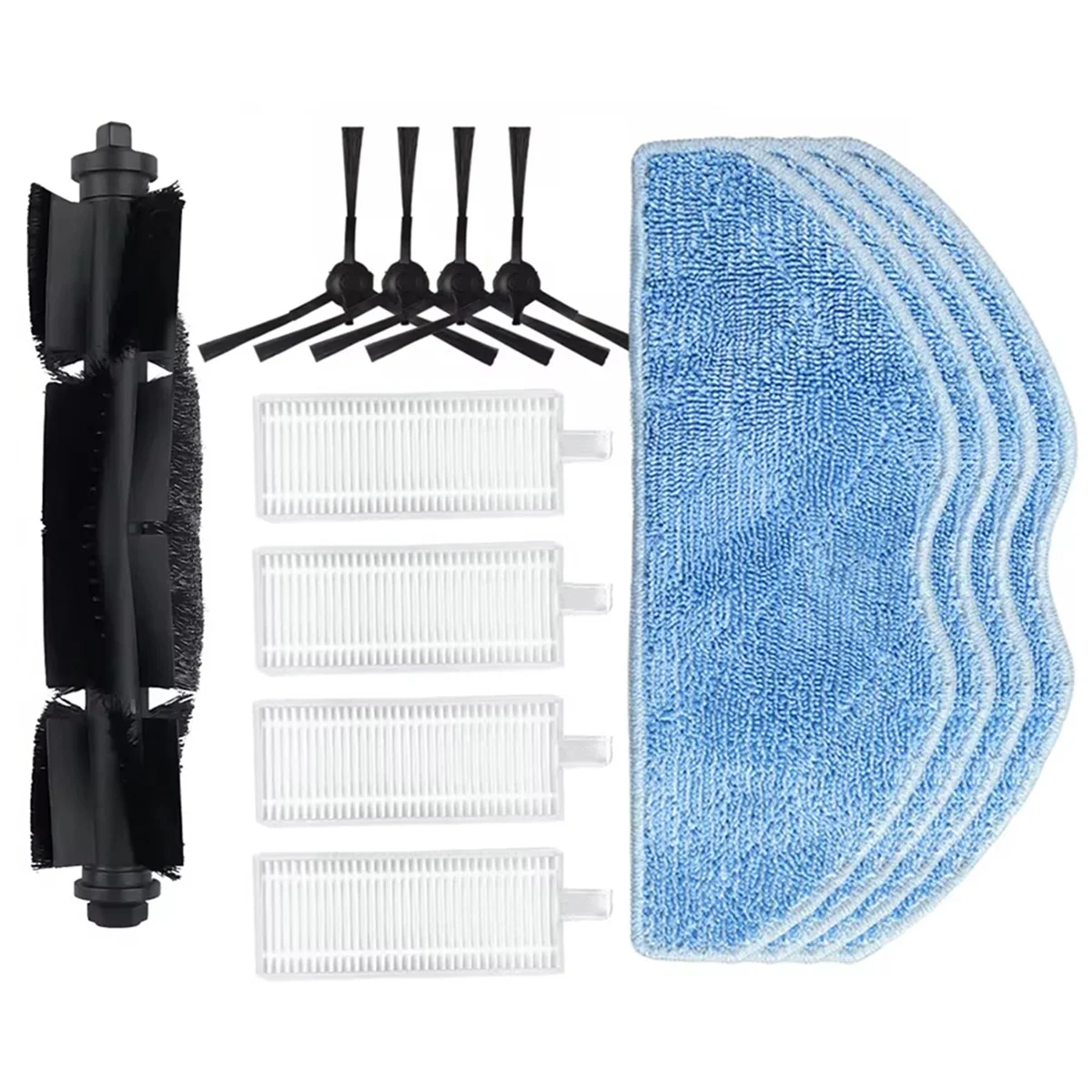 For EZVIZ RE4/ RE4 Plus / RE5 / RE5 Plus Robot Vacuum Cleaner Parts Main SIde Brush Mop FIlter Replacements.