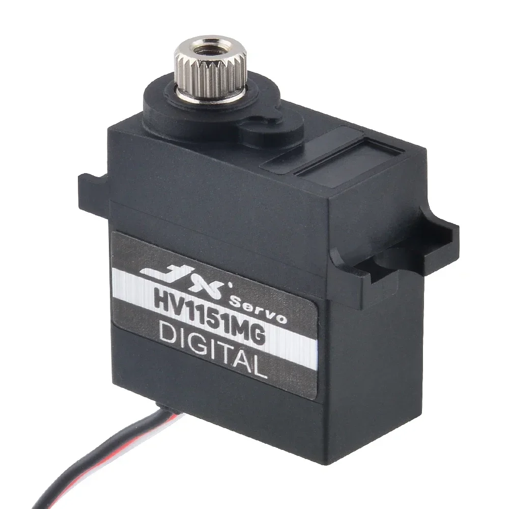 JX PDI-HV1151MG Mini Servo impermeable 8,4 V 4,5 KG Servo Digital de engranaje de Metal para coche Traxxas TRX-4 BRX01 Crawler RC