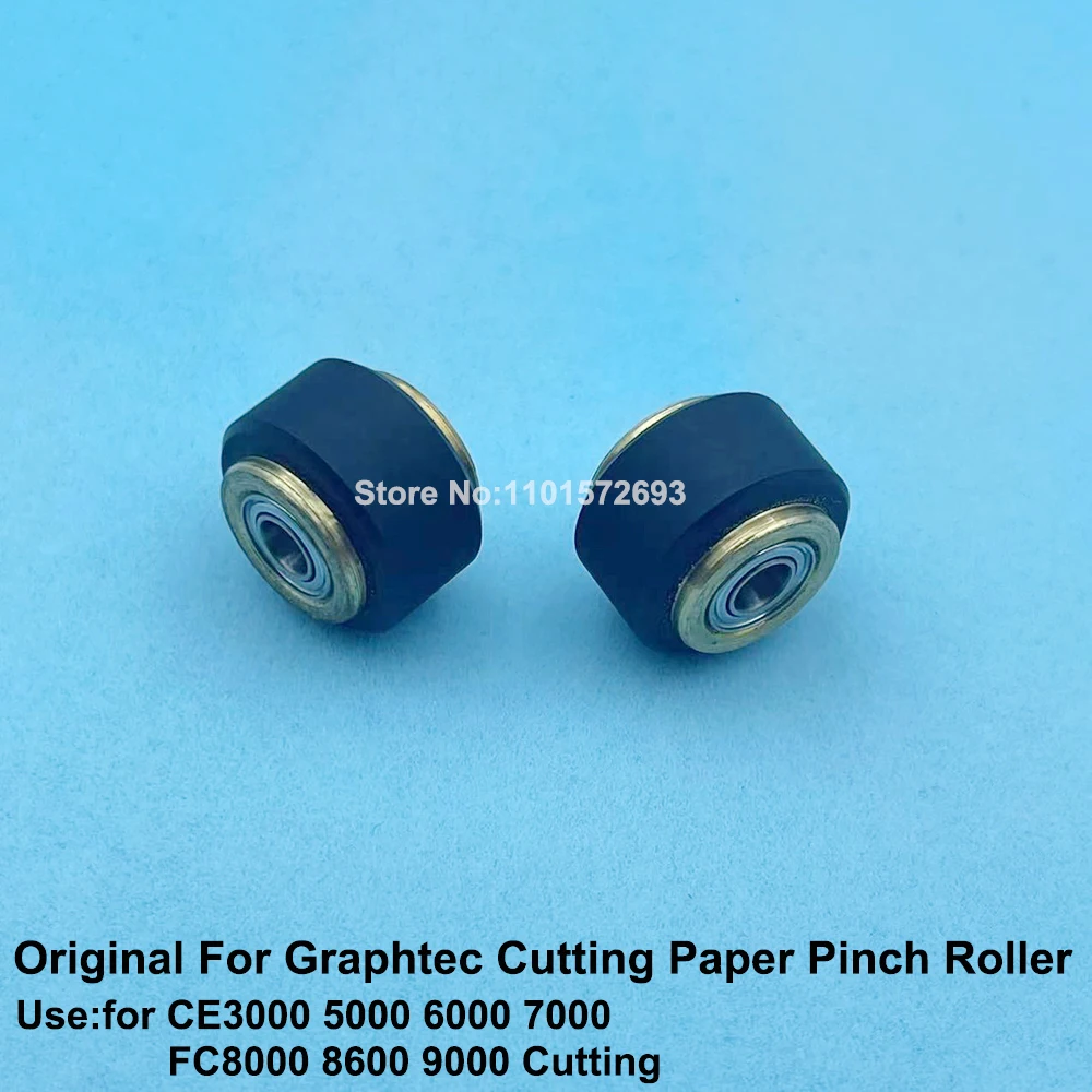 1PC Original Graphtec Push Pinch Roller for CE3000 CE7000 CE5000 CE6000 FC8600 FC8000 FC9000 Cutting Paper Pressure Roller Wheel