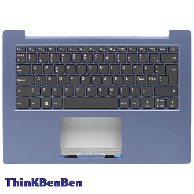 

NDC Nordic Ice Blue Keyboard Upper Case Palmrest Shell Cover For Lenovo Ideapad Slim 1 14 14AST 05 5CB0W43950