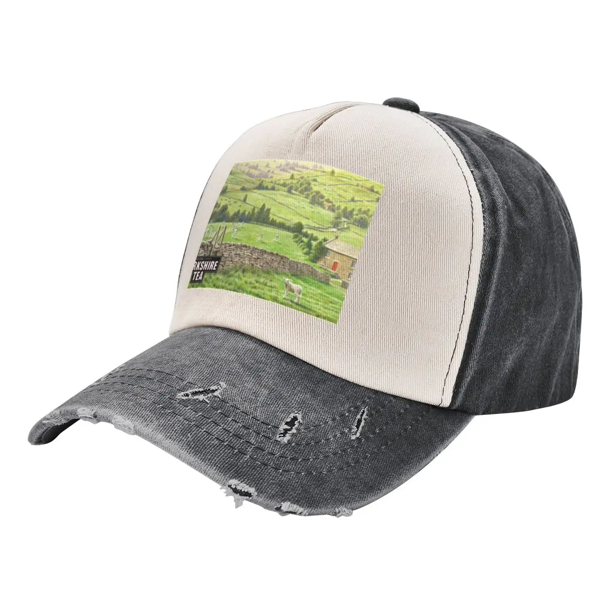 Yorkshire Tea landscape with logo Baseball Cap Cosplay Luxury Man Hat birthday Golf Golf Women Men's