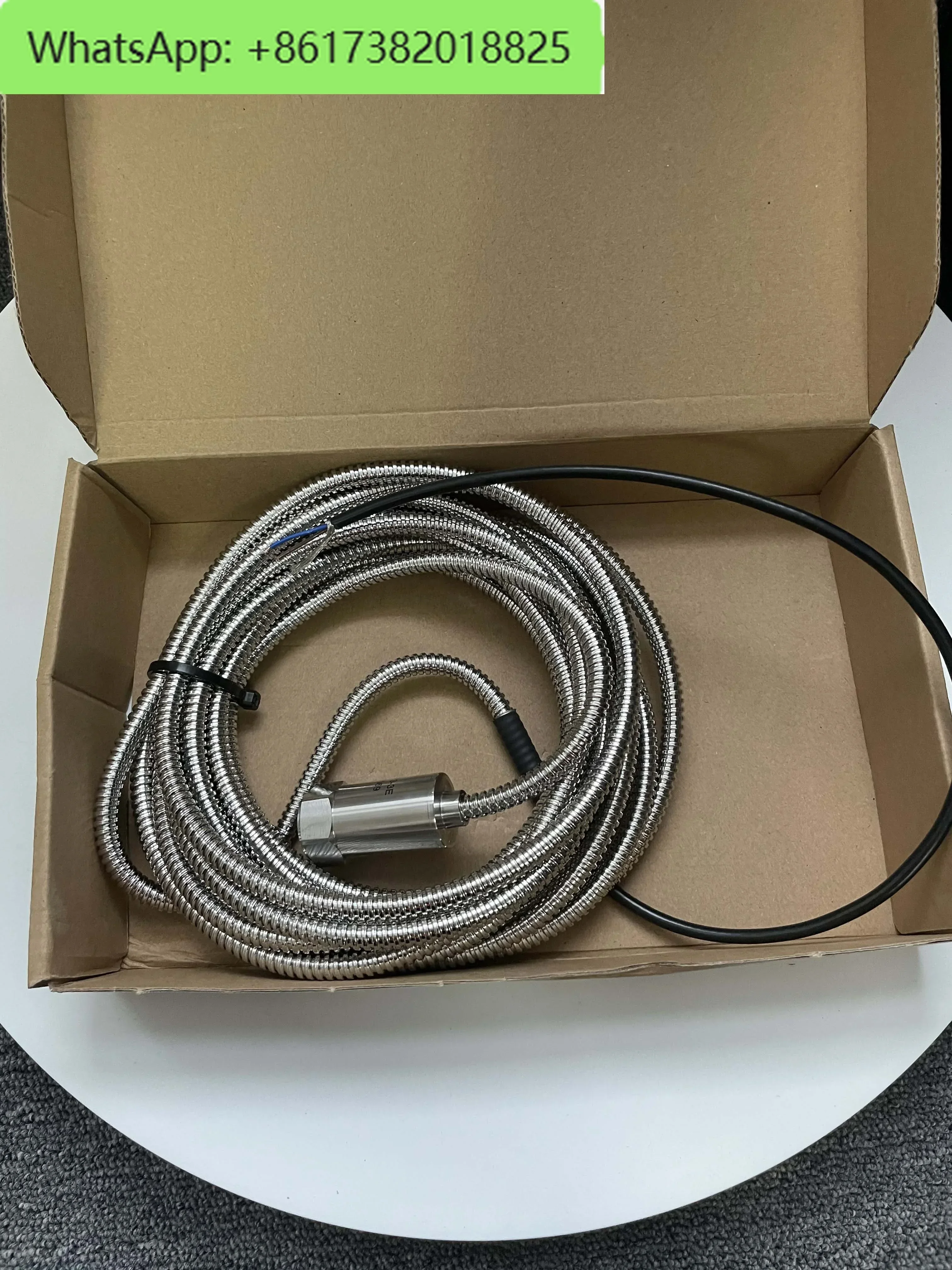 Czujnik wibracji CTC, oryginalny amerykański, typ prędkości, pętla zasilania, czujnik wibracji z pancerną ochroną.