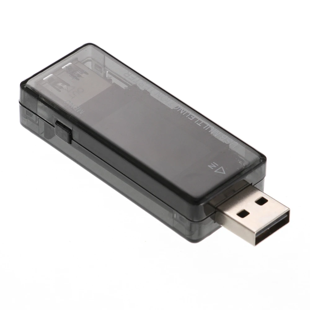 LCD USB كاشف الفولتميتر مقياس التيار الكهربائي اختبار قدرة الطاقة متر الجهد الحالي شاحن