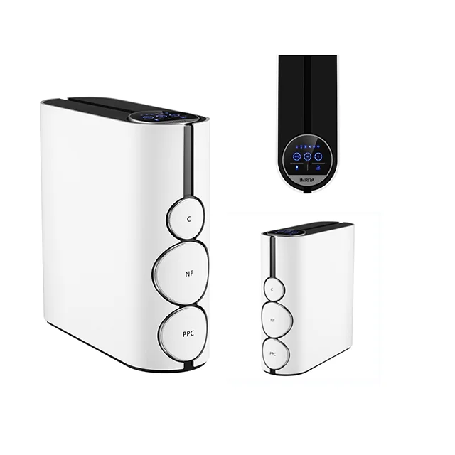 STLF 800GPD nuevo diseño ósmosis inversa purificadores de agua filtro debajo del fregadero sistema de ósmosis inversa nacional RO purificador de agua