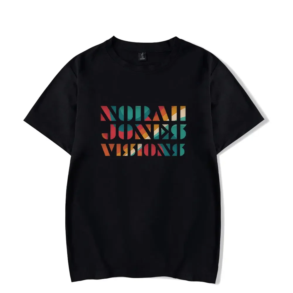 Norah Jones Visions Short Sleeve Tee men Men Crewneck Fashion T-shirt