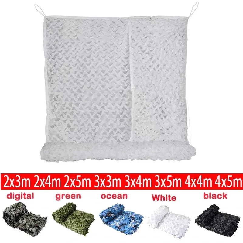 Camouflage Nets for Hunting and Outdoor Activities, Camping and Shading Tactics, and Durable Camouflage Nets for Survival