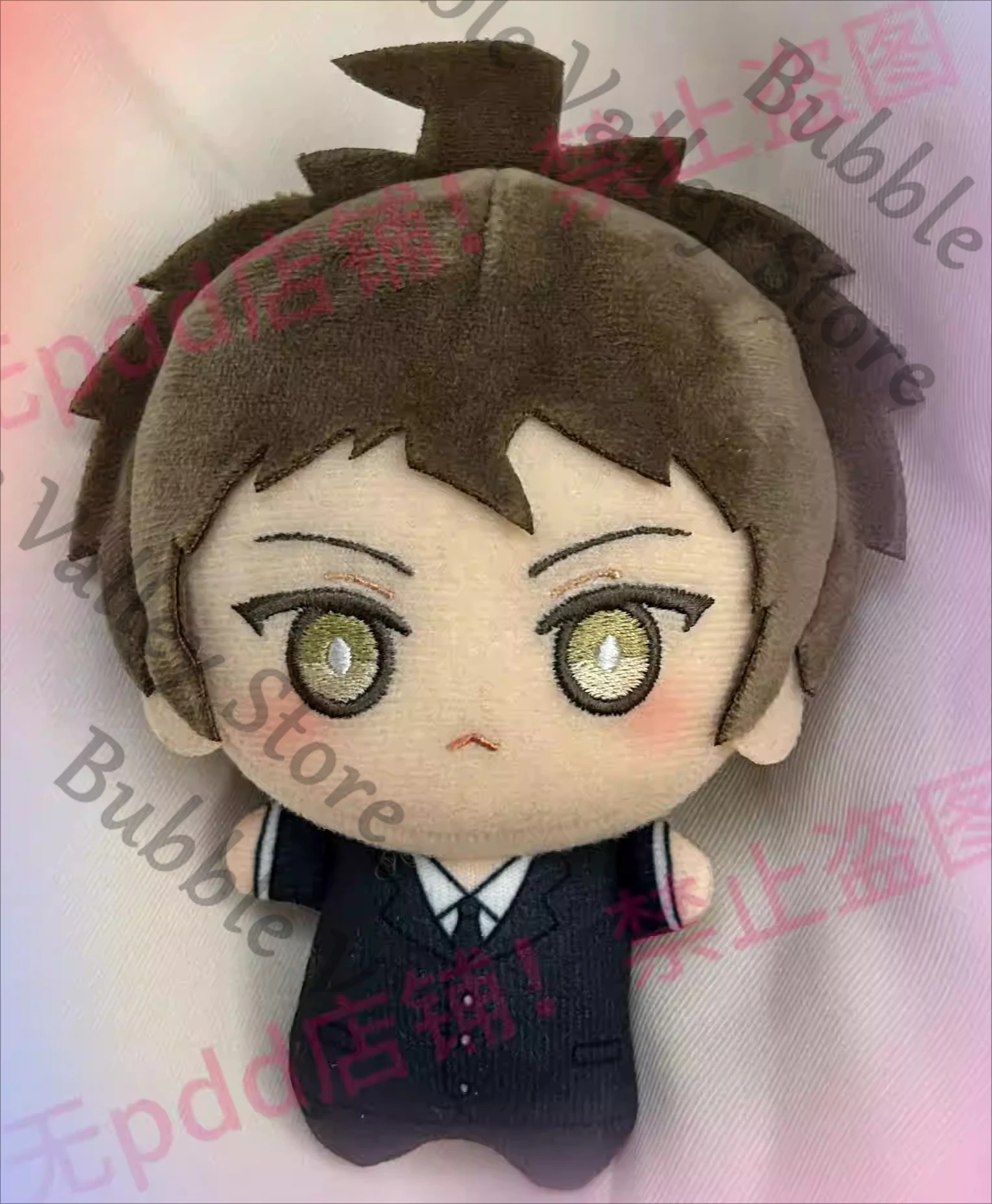 أنيمي دانغانرونا هيناتا هاجيمي تأثيري رقيق القطن Maumet قلادة الكرتون دمية اللعب المفاتيح كيرينغ تزين هدية عيد الميلاد