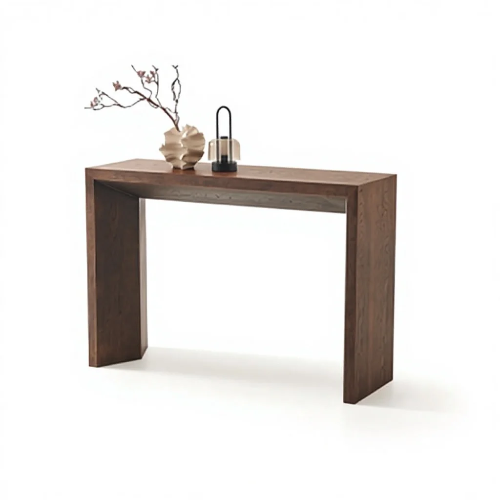 #American Style Modern Plywood Panel Adjustable Console Tables for Home Furniture Use in Living Room