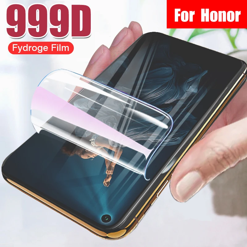 Full Cover Hydrogel Film For Honor 10 20 30 10 Lite 20 Pro 30 Lite Srceen Protector For Honor 9 9X 8X 8A 9A 8C 9C 10i 20i 30i