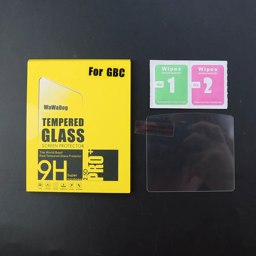 JCD Anti Scratch Tempered Glass for Gameboy Advance GBA for Gameboy Color GB GBC GBP GBA SP Console Screen Protector Film Guard image 6